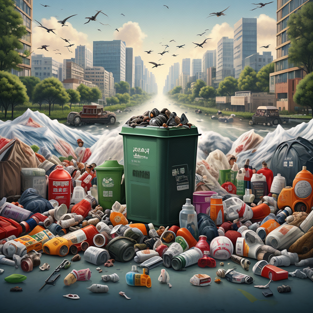 分类垃圾，守护你我他的生活环境